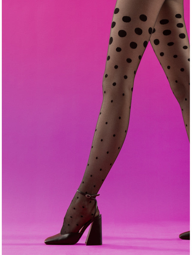 Fiore Natalie 15 Den – Sheer Polka Dot Tights