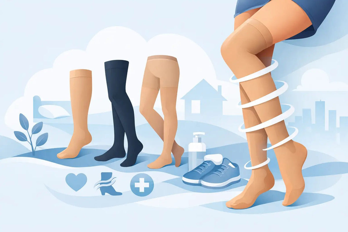 A Guide to Compression Hosiery for Everyday Comfort