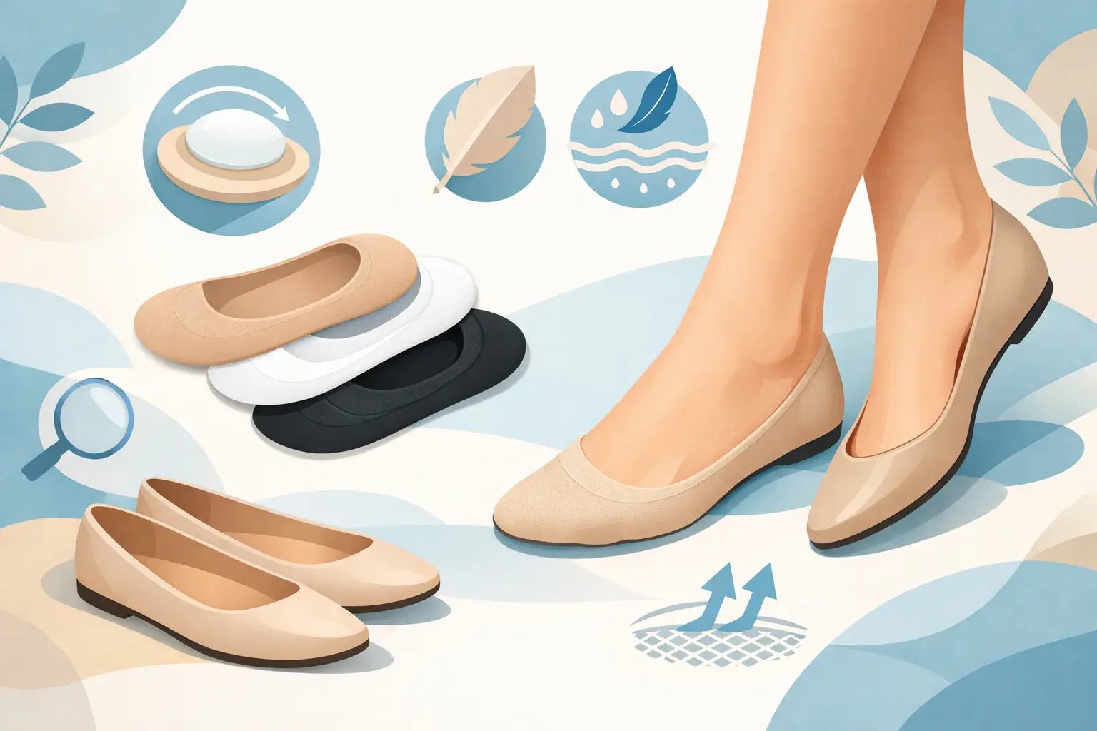 Best Footsies for Flats: What to Look For