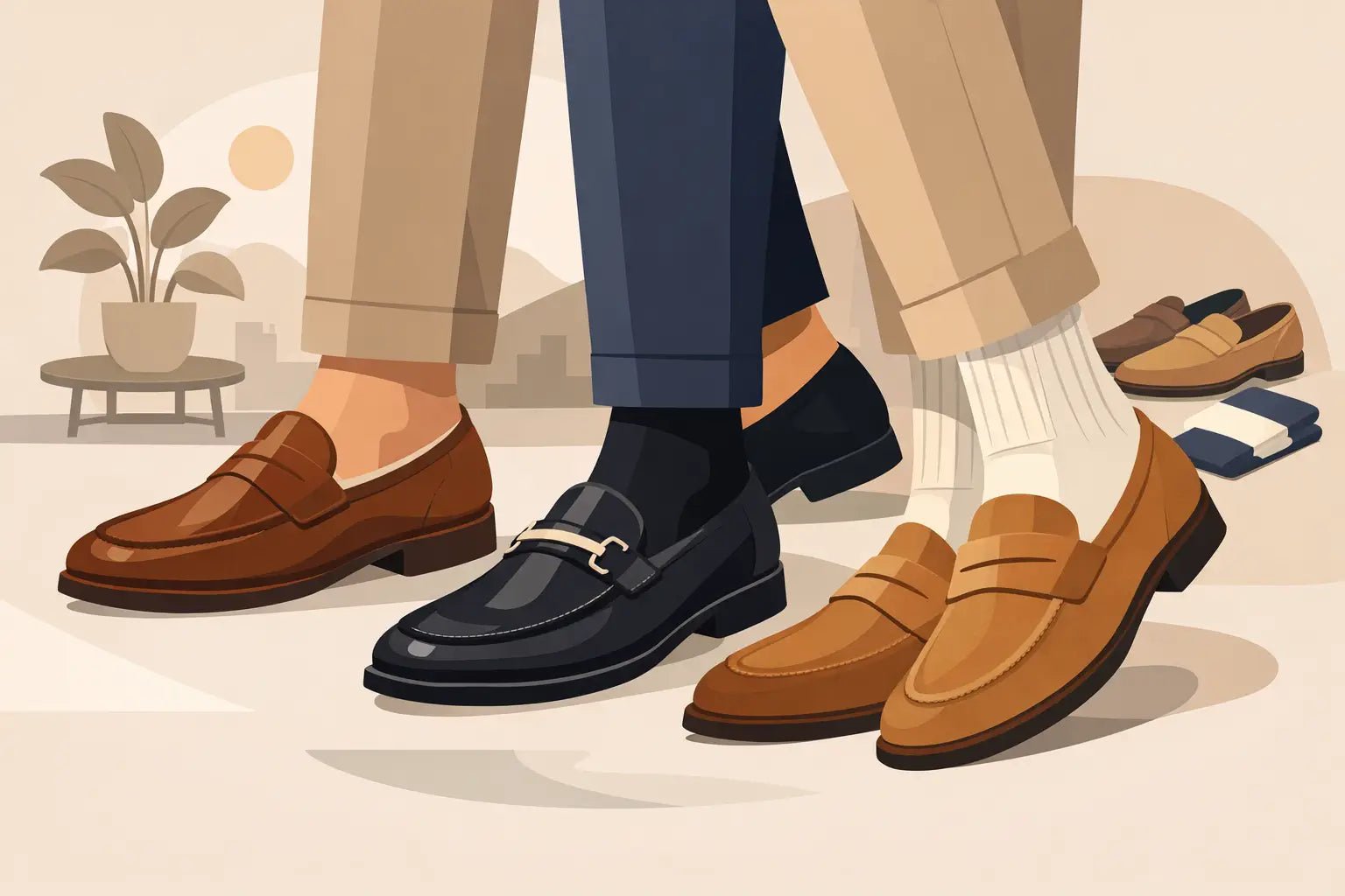 Best Socks for Loafers That Look Effortless