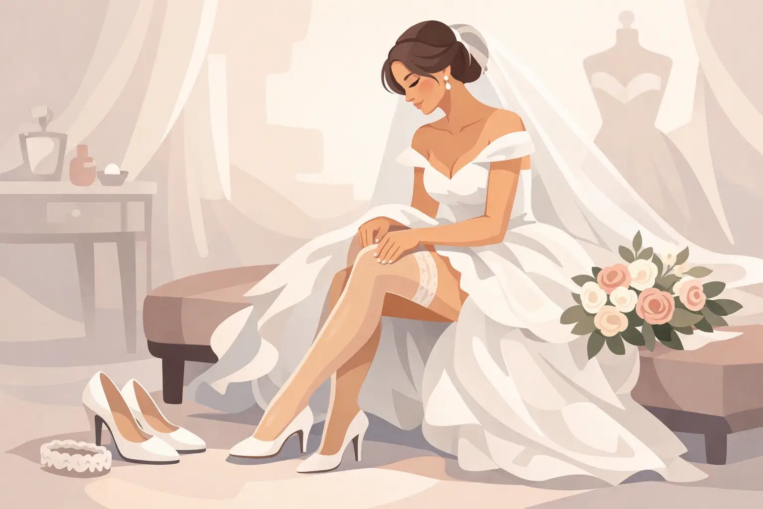 Bridal Hosiery That Looks Elegant All Day