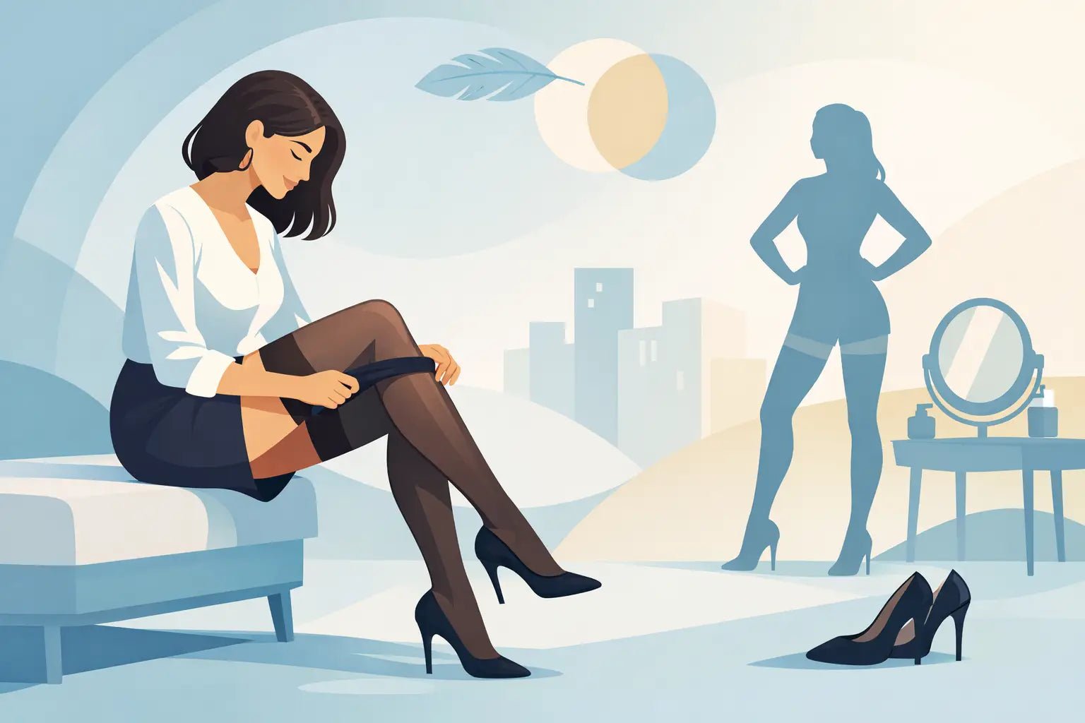 How to Wear Stockings with Confidence