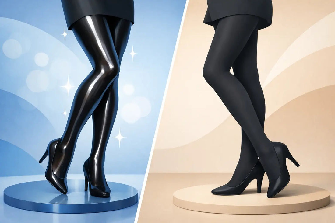 Glossy Tights vs Matte: Which Finish Suits You?
