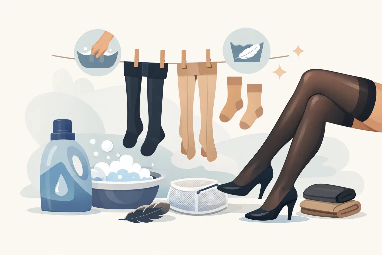 How to Care for Hosiery Properly