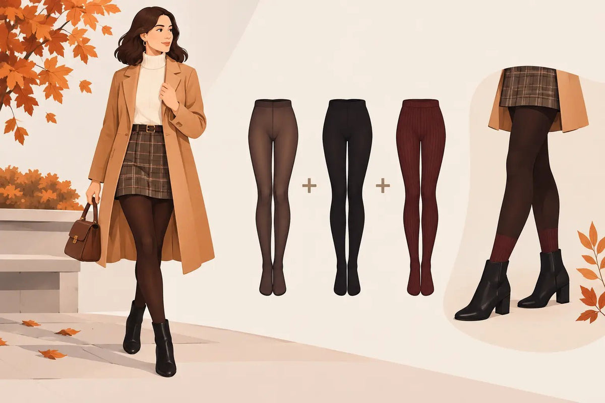 How to Layer Autumn Tights for Polished Outfits
