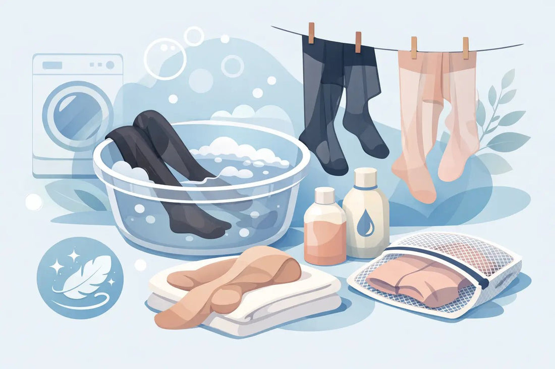How to Wash Delicate Hosiery Without Damage
