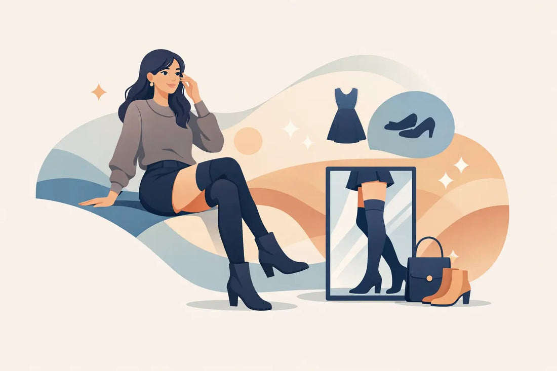 How to Wear Over Knee Socks With Confidence