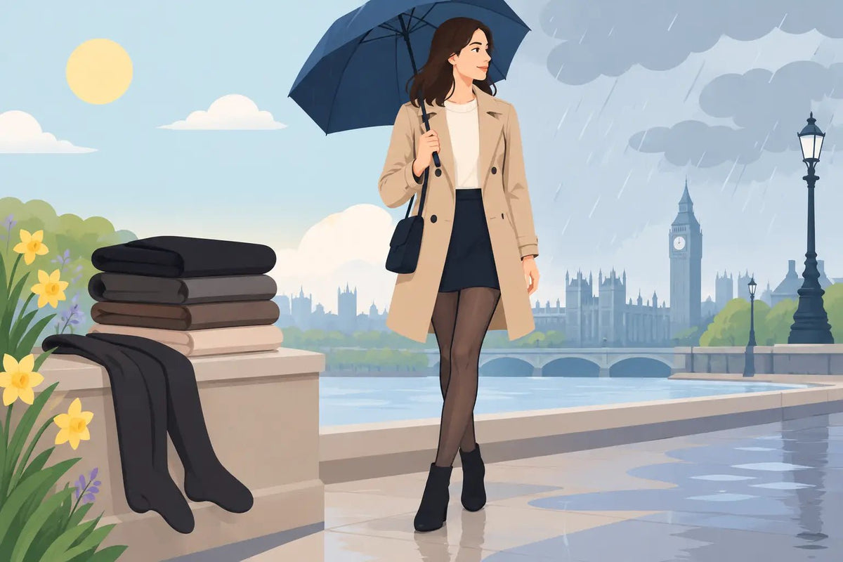 Spring Hosiery for Changeable British Weather