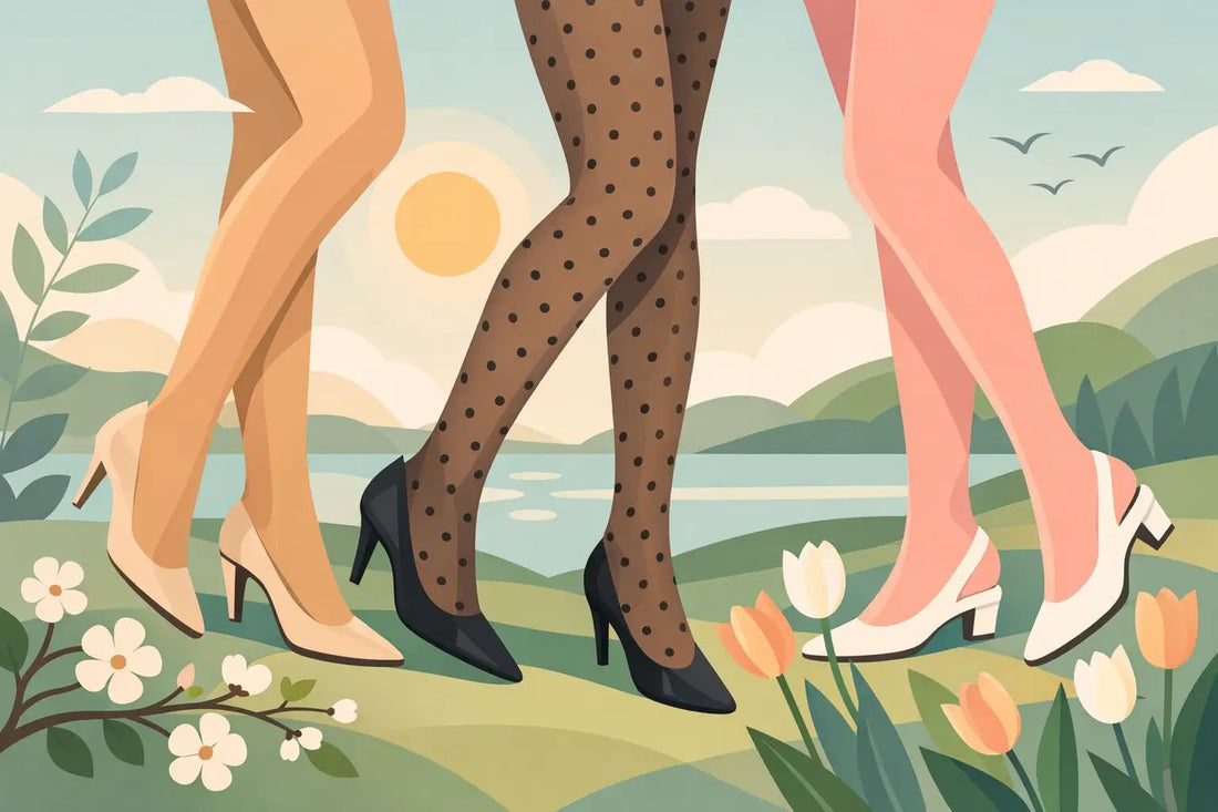 Spring Hosiery Trends for a Polished New Season