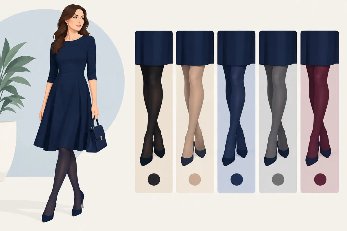 What Tights Match Navy Dresses? A Style Guide