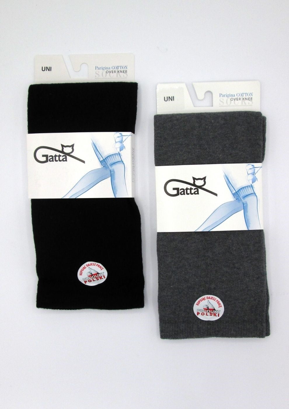 Gatta Parigina Cotton Over-the-Knee Socks – Warm, Soft Cotton
