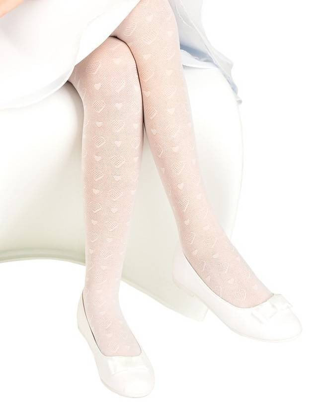 Noviti Cornelia RM006 Girls' 30 Den Patterned Tights