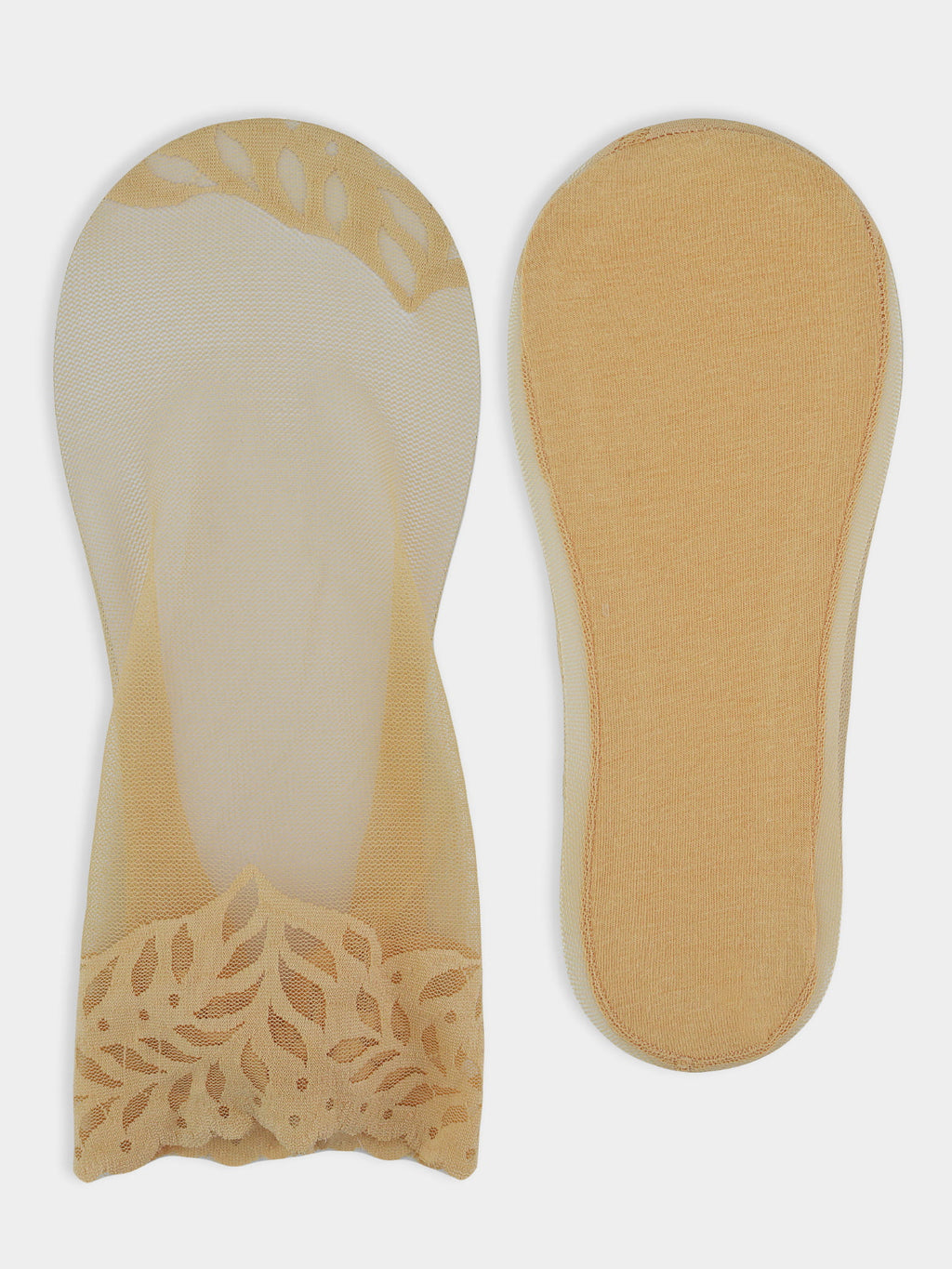 Noviti Lace Ankle Socks with Cotton Sole SN035