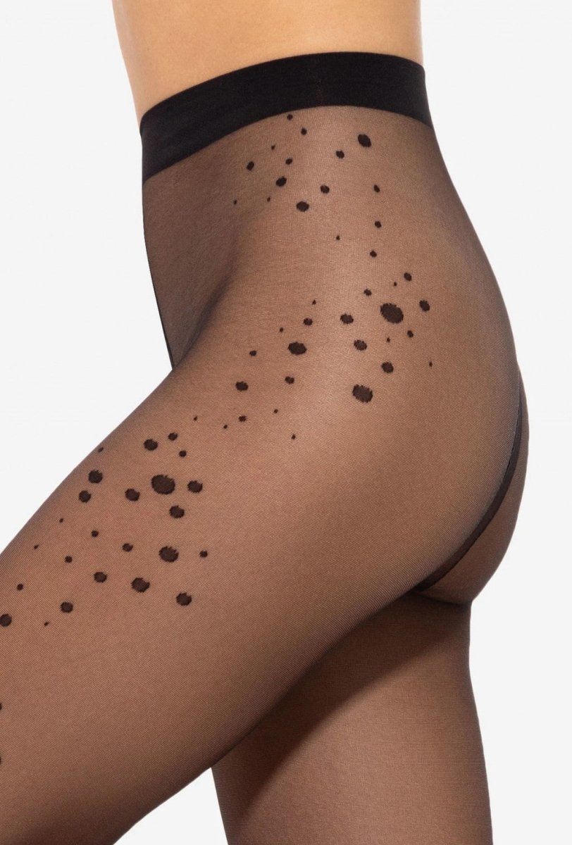 Gatta Dotsy No. 17 Tights 20 Den – Playful Polka Dots - Velvet Touch Tights
