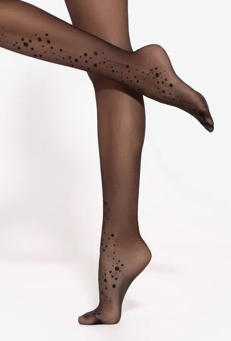 Gatta Dotsy No. 17 Tights 20 Den – Playful Polka Dots - Velvet Touch Tights