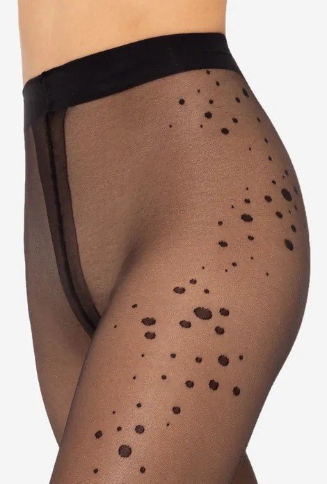 Gatta Dotsy No. 17 Tights 20 Den – Playful Polka Dots - Velvet Touch Tights