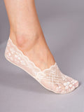 Yo! YoClub Lace Footsies SKB-0131 - Velvet Touch Tights