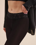 Gabriella Hipsters Exclusive 50 den Low-Rise Tights Lace Waistband - Velvet Touch Tights