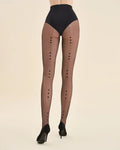Gabriella Amori 20 Den Tights – Heart Seam Back Detail