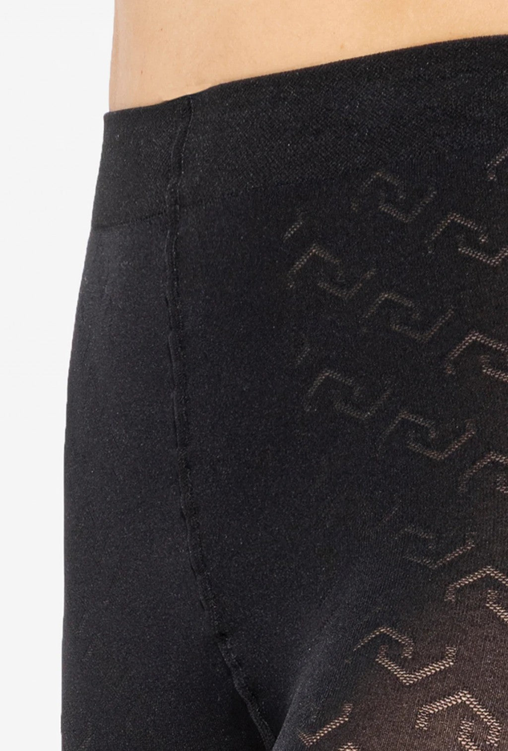 Gatta Loretta No156 50 Den Tights – Matte Geometric Pattern