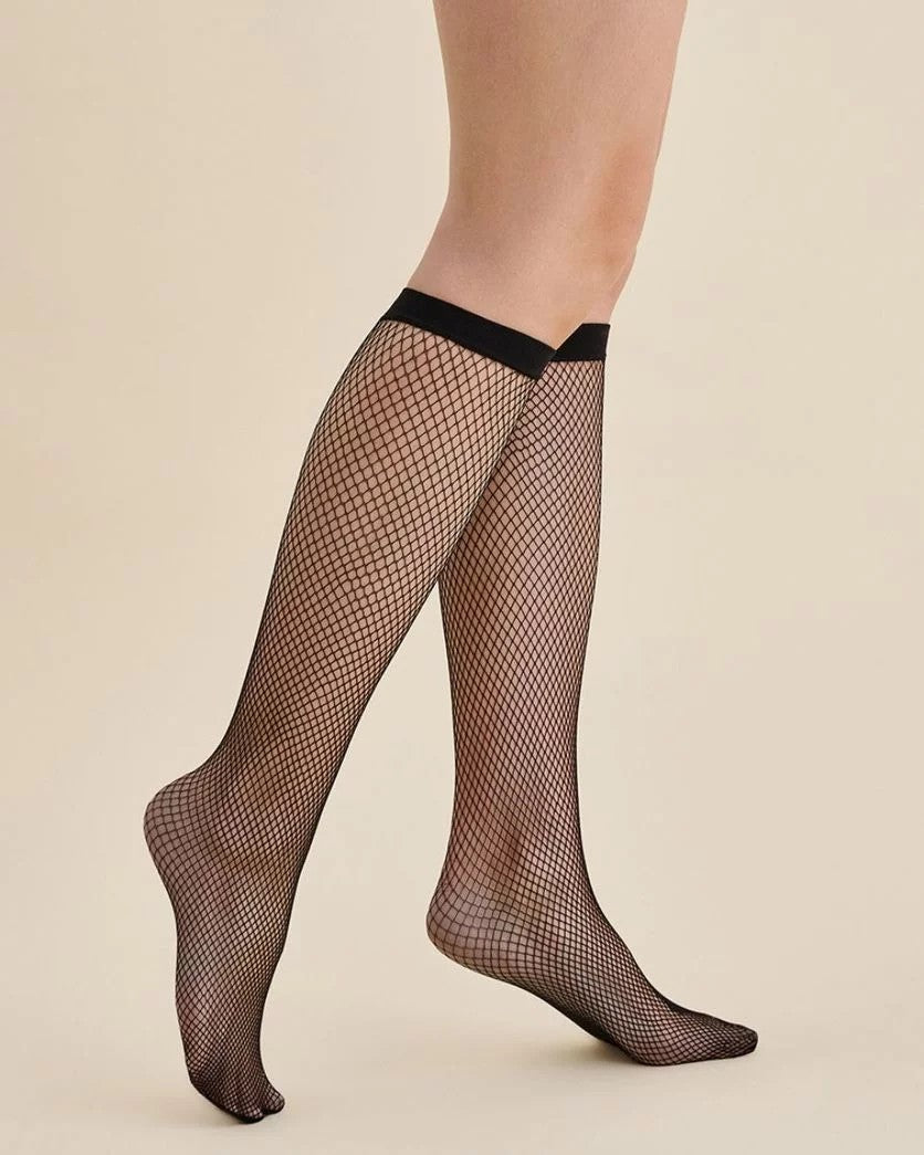 Gabriella Kabarette 151 Fishnet Knee-Highs