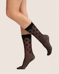 Gabriella Savi 20 Den – Sheer Dot‑Pattern Ankle Socks