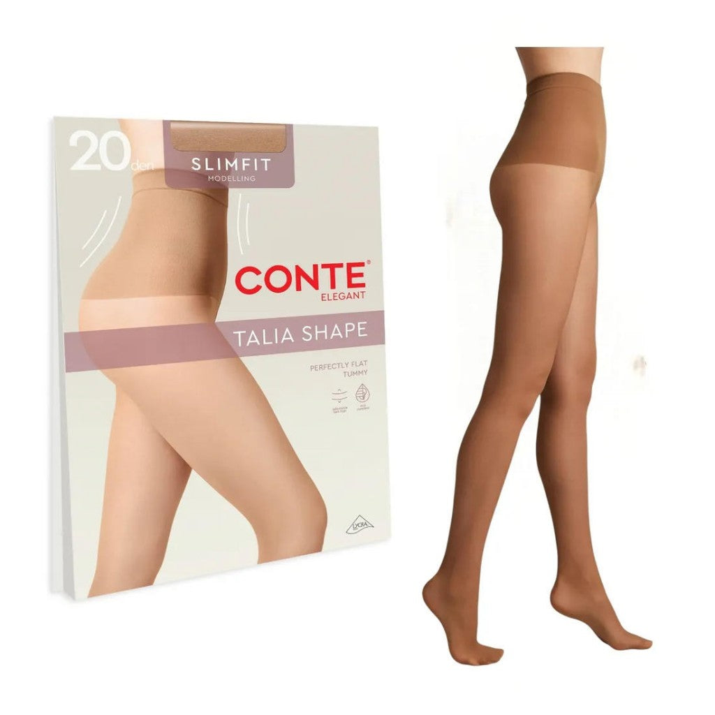 Conte Slimfit 20 Den – Shaping Tights with Wide Control Waistband