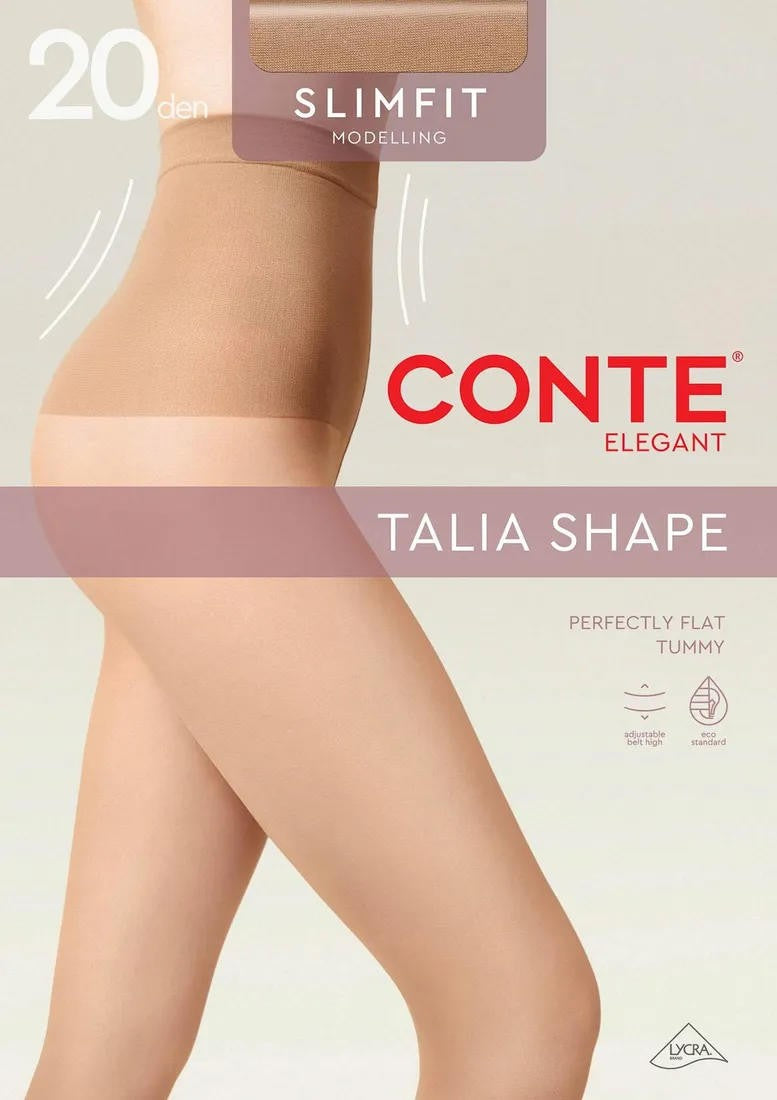 Conte Slimfit 20 Den – Shaping Tights with Wide Control Waistband