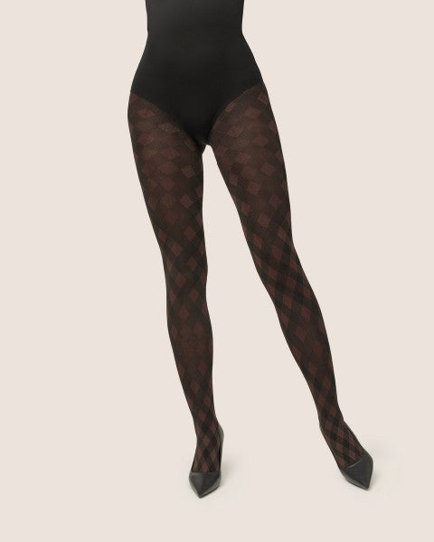 Gabriella Violla 60 Den – Geometric Microfibre Tights