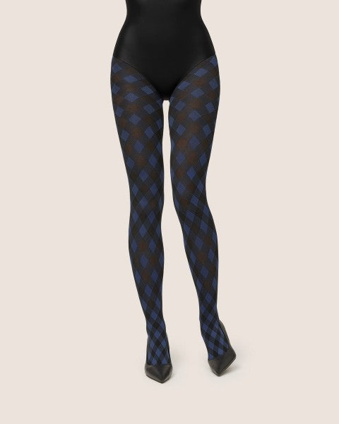 Gabriella Violla 60 Den – Geometric Microfibre Tights