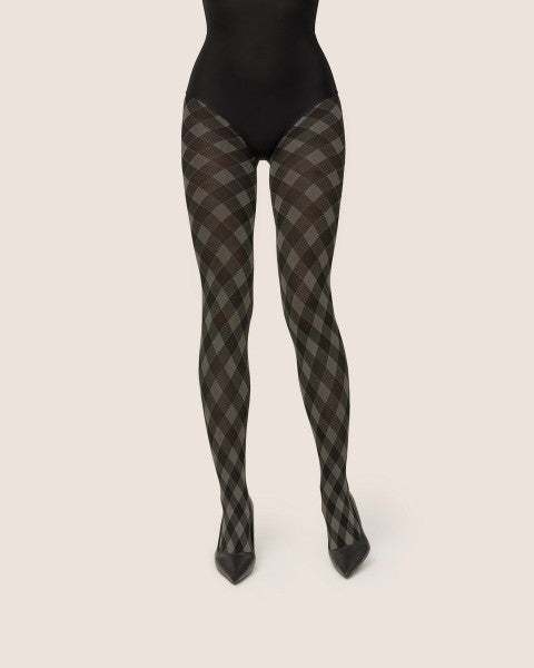 Gabriella Violla 60 Den – Geometric Microfibre Tights
