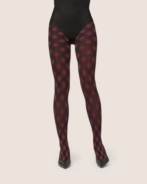 Gabriella Violla 60 Den – Geometric Microfibre Tights