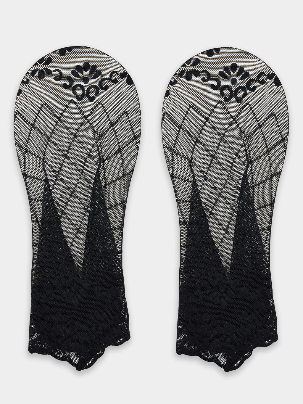 Noviti Lace Ankle Socks with Cotton Sole SN034