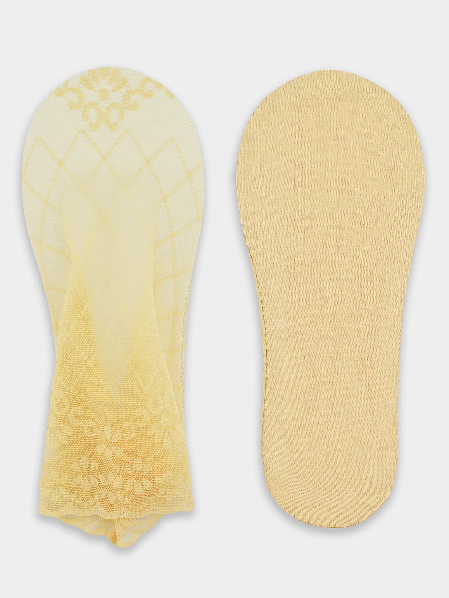 Noviti Lace Ankle Socks with Cotton Sole SN034