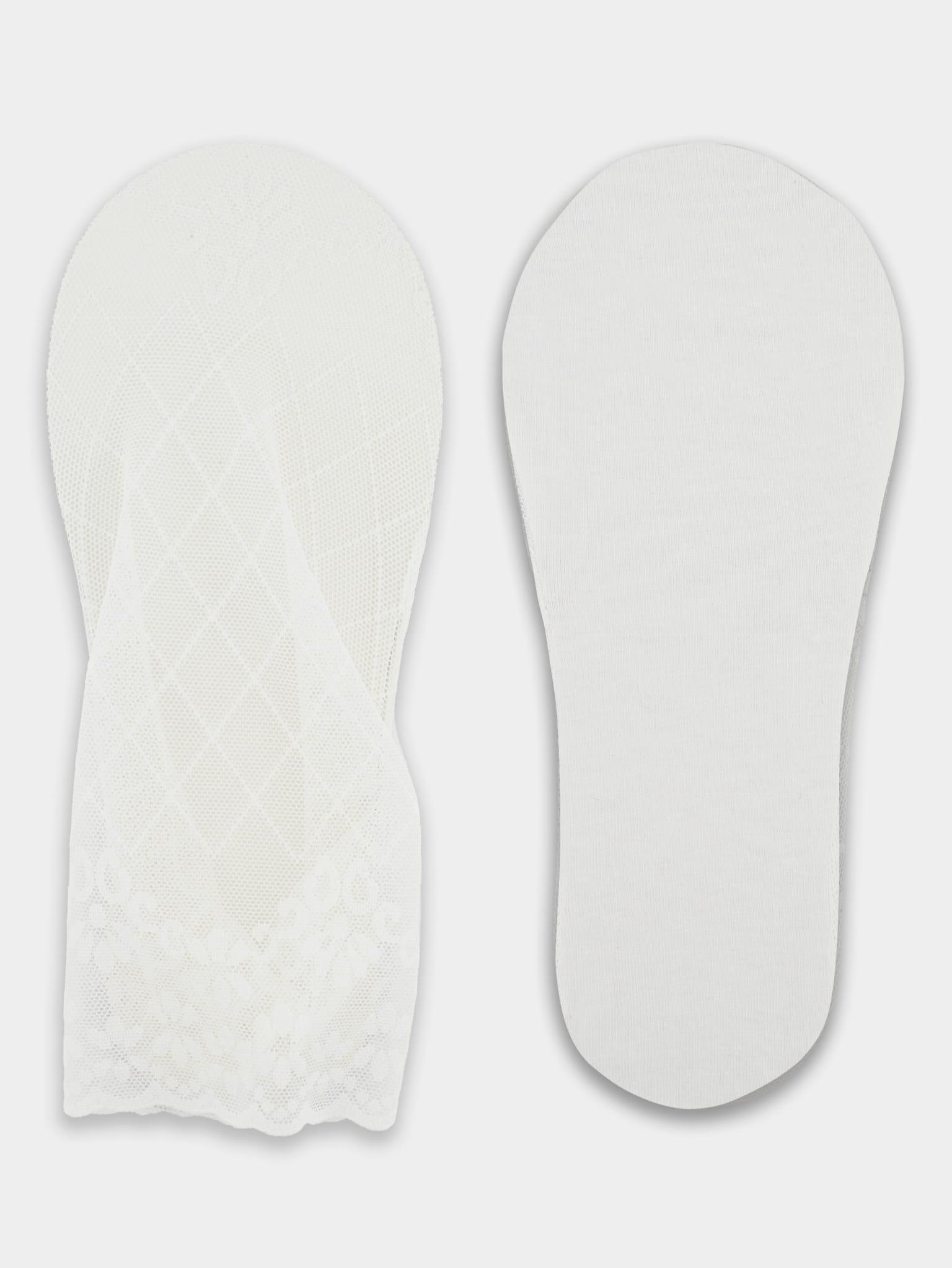 Noviti Lace Ankle Socks with Cotton Sole SN034