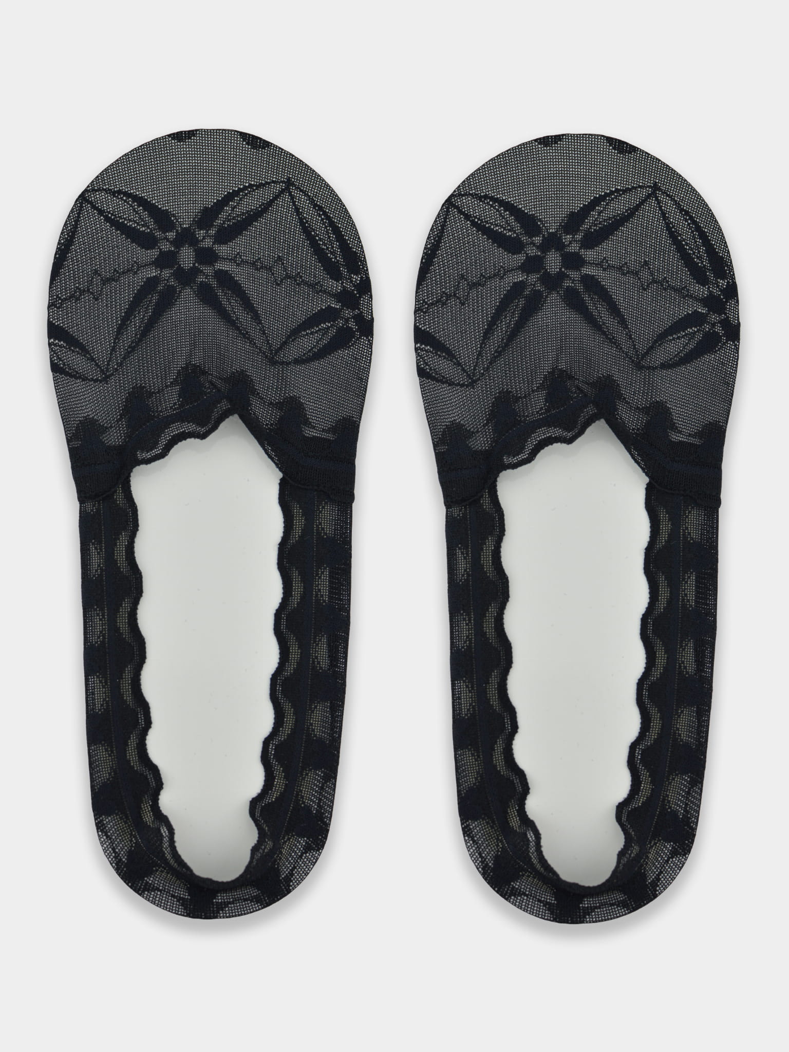 Noviti Lace Footsies with Silicone and Anti-Slip Sole SN047