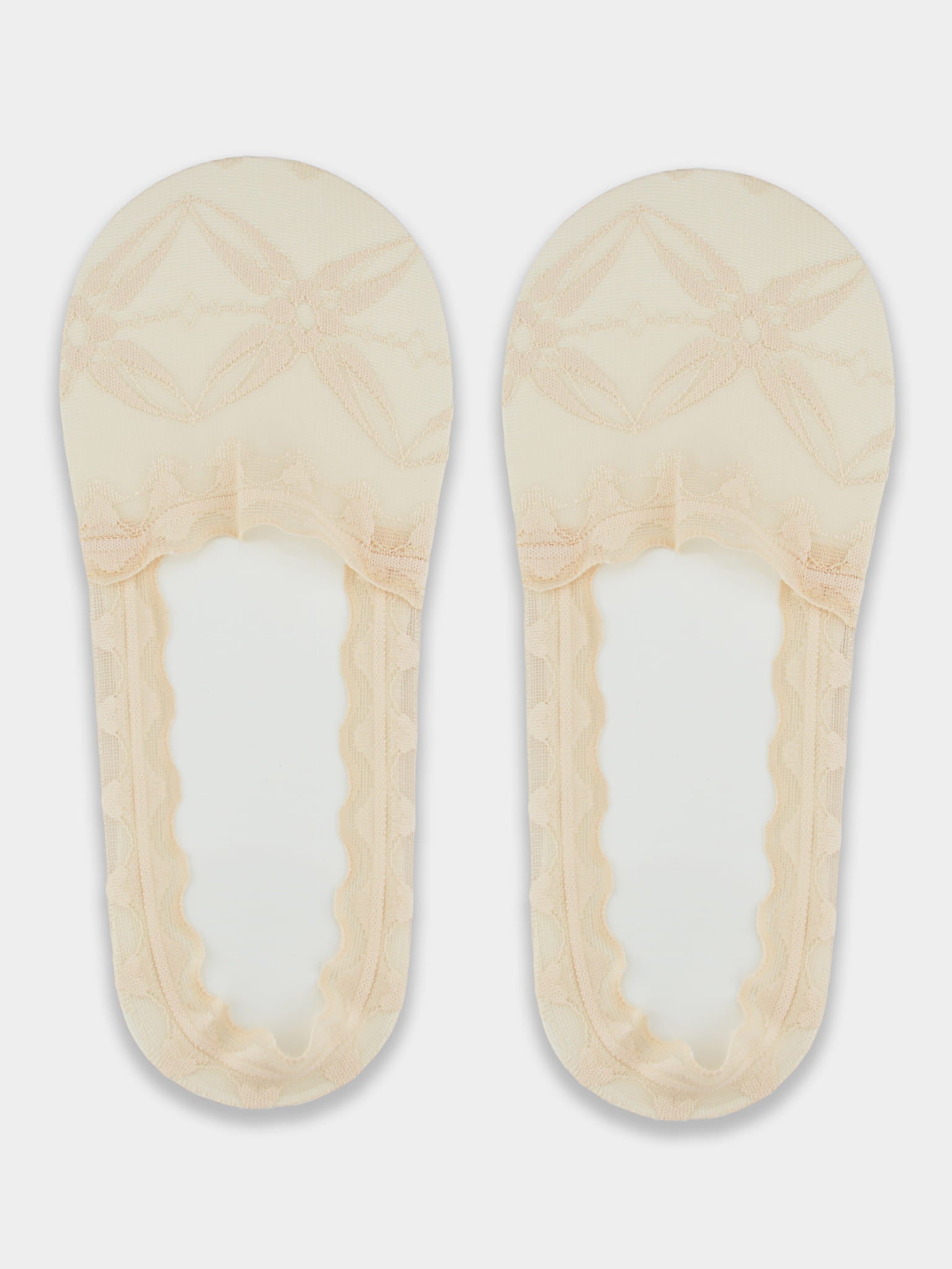 Noviti Lace Footsies with Silicone and Anti-Slip Sole SN047
