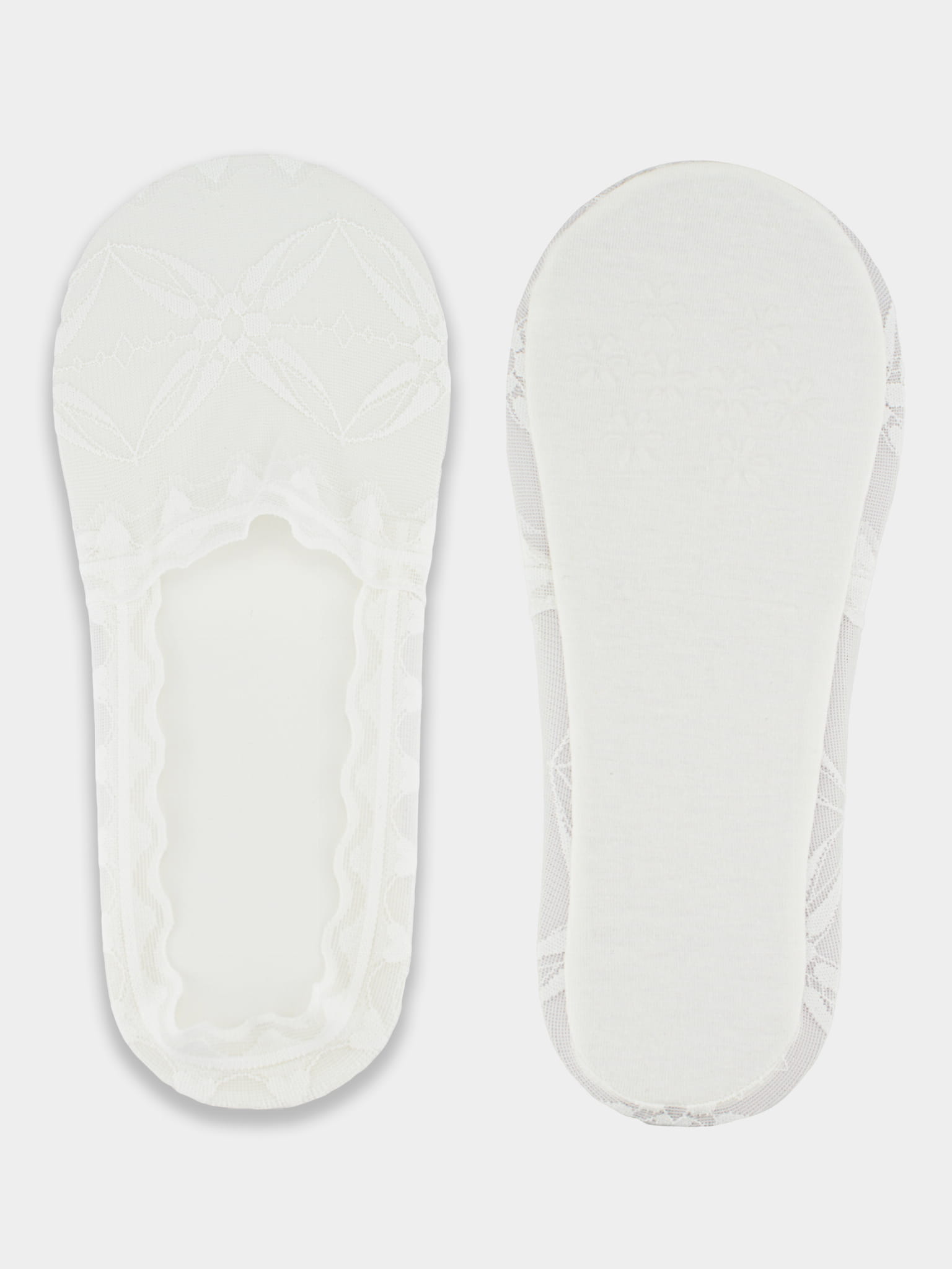 Noviti Lace Footsies with Silicone and Anti-Slip Sole SN047