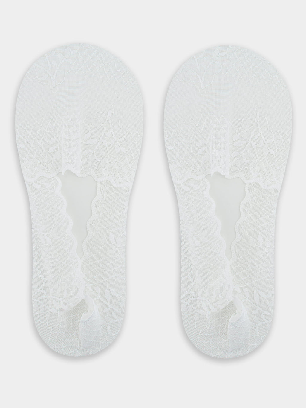 Noviti Low‑Cut Lace Footsies with Silicone and Anti‑Slip Grip SN048