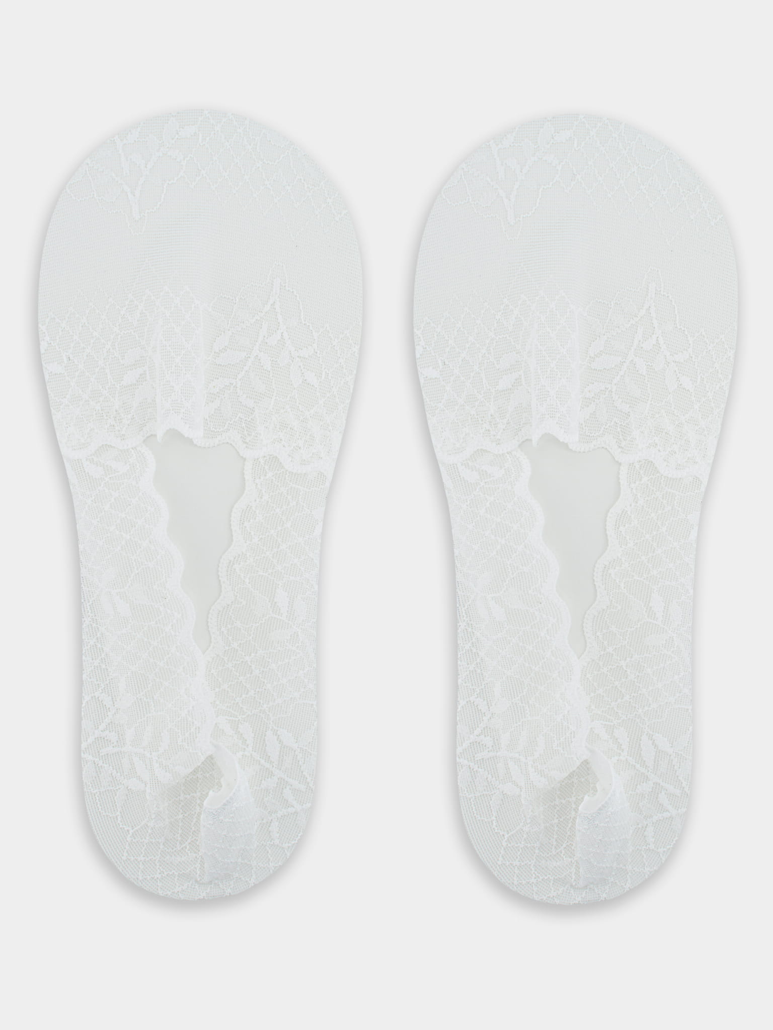 Noviti Low‑Cut Lace Footsies with Silicone and Anti‑Slip Grip SN048