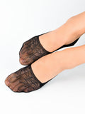 Noviti Lace Ballet Footsies with Silicone and Anti-Slip Sole SN049