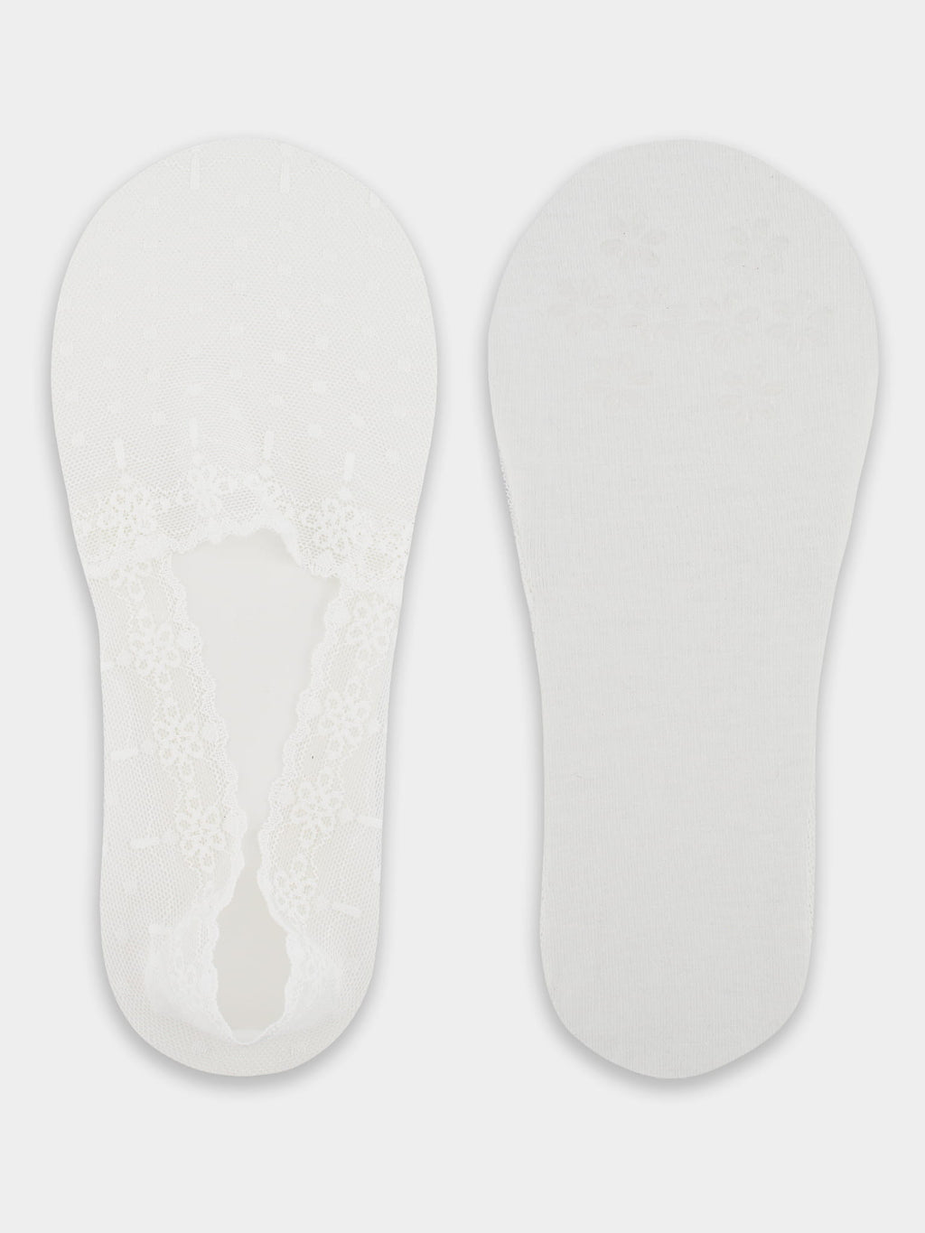 Noviti Lace Footsies with Silicone and Anti‑Slip Sole SN052