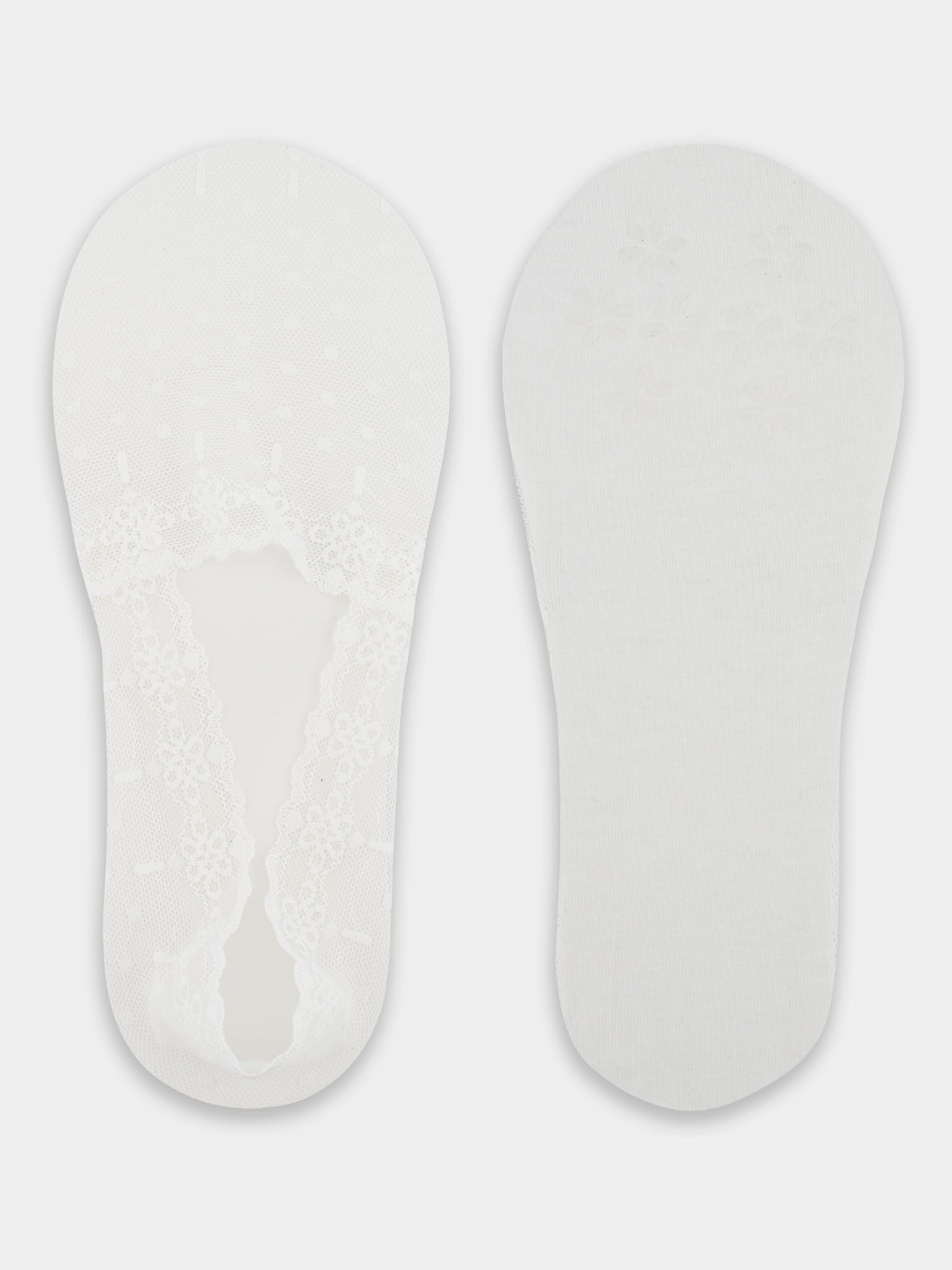Noviti Lace Footsies with Silicone and Anti‑Slip Sole SN052