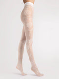 Fiore Sharon 30 Den – Floral Patterned Tights - Velvet Touch Tights