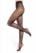 Gatta Floral Patterned Tights 03 – Elegant 30 DEN Matte Finish - Velvet Touch Tights