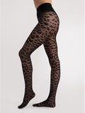 Fiore Echo 30 Den – Animal Print Shaping Tights
