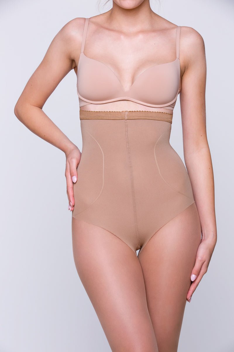 Gabriella High Shaper 20 den – Slimming High-Waist Tights - Velvet Touch Tights