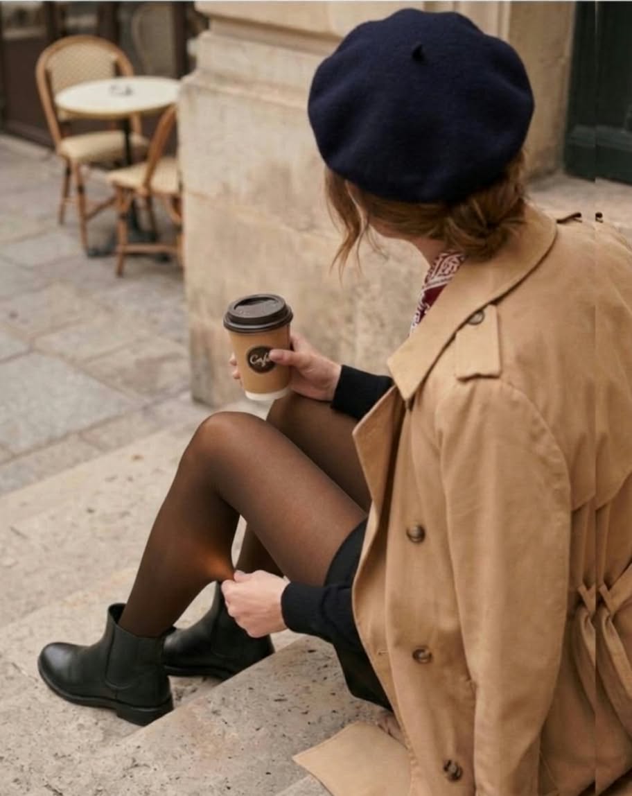 Gabriella Arctic Second Skin Tights – Warm, Fleece-Lined Comfort - Velvet Touch Tights