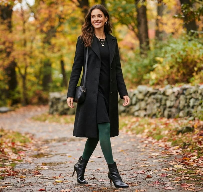 Gabriella Microfibre 40 Den Tights – Soft, Opaque & Flattering Fit - Velvet Touch Tights