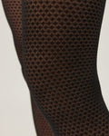 Gabriella Tessia 60 Den – Geometric Microfibre Patterned Tights - Velvet Touch Tights